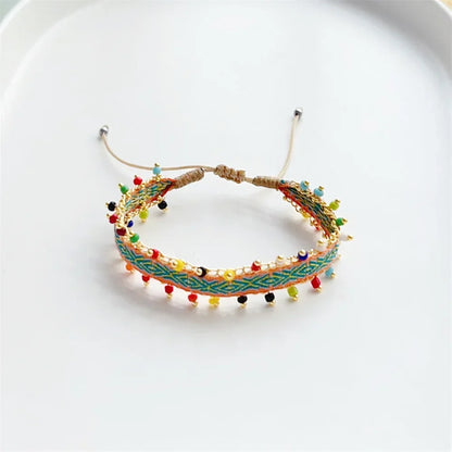 beaded bracelet
