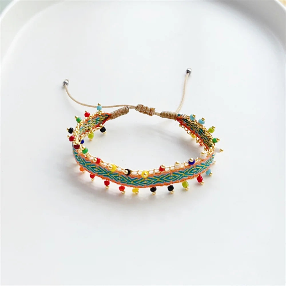 beaded bracelet