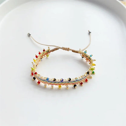 beaded bracelet