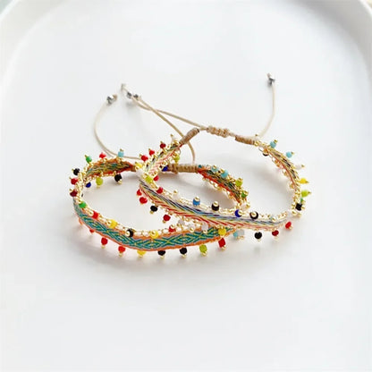 beaded bracelet